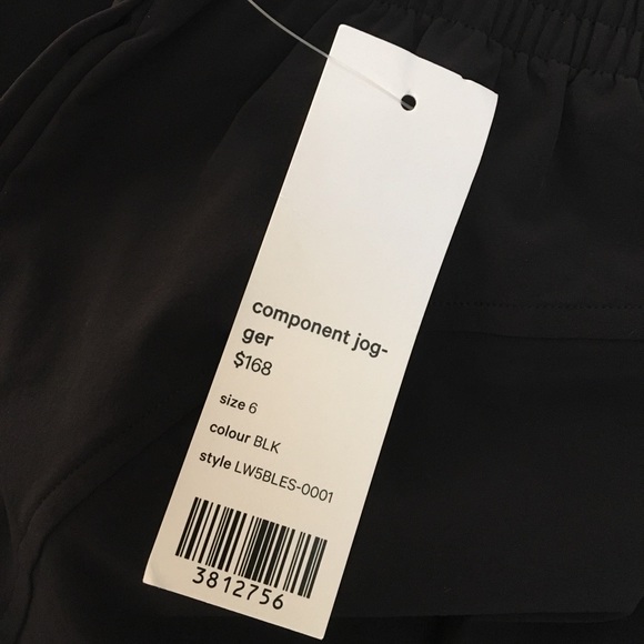 Lululemon Lab Component Joggers Black HIGH END - Picture 3 of 5